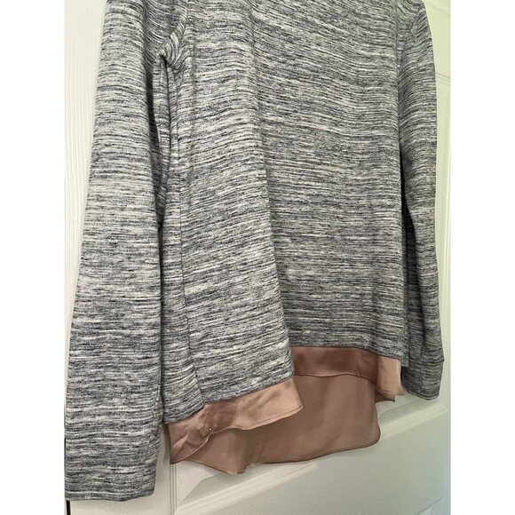 WHITE HOUSE BLACK MARKET Women's Layered Look Size S Long Sleeve Top Shirt - Picture 3 of 5